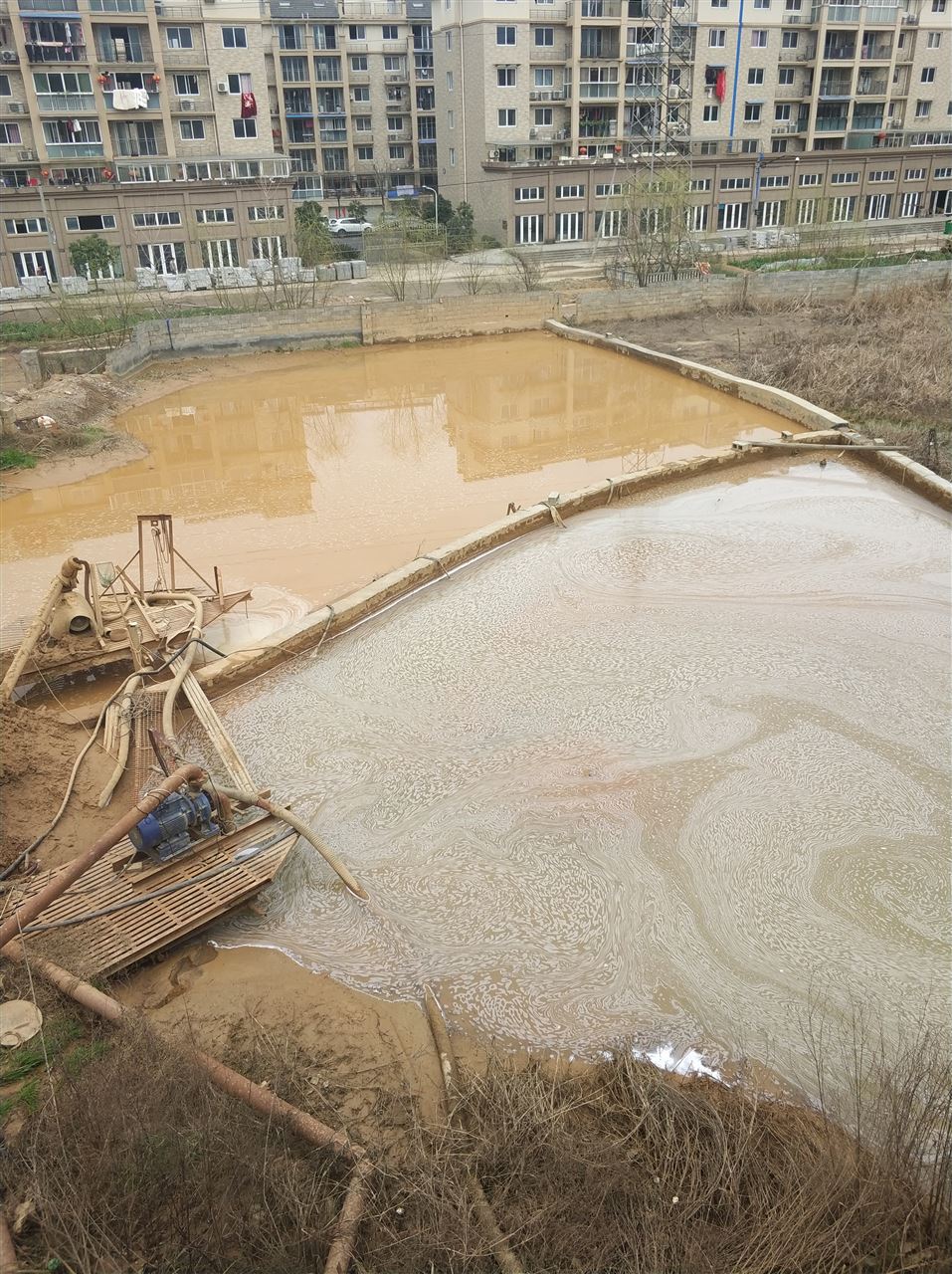 城子河沉淀池淤泥清理-厂区废水池淤泥清淤
